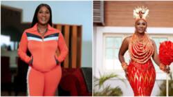 "Which kind wahala be dis?" Ghanaian woman cries in video, claims Mercy Johnson is her lost daughter