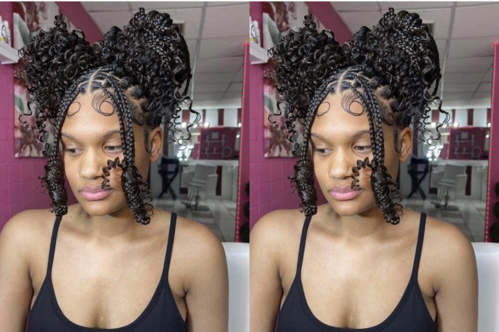 knotless box braids hairstyles