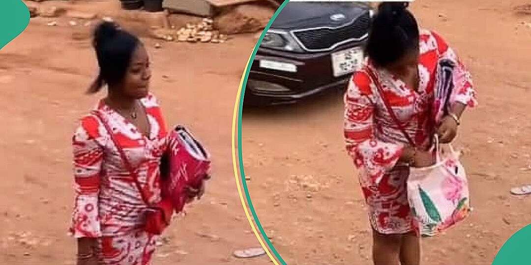 Watch video as lady nabs her boyfriend cheating on her inside a car