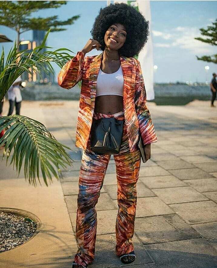 Beautiful adire Africa top and legging woman dress