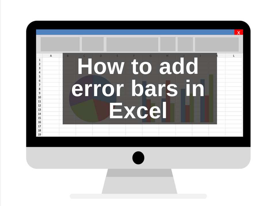 how do you add error bars in excel for mac
