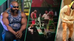 "I go miscalculate": Kizz Daniel's bodyguard reacts after losing to Portable in a boxing fight