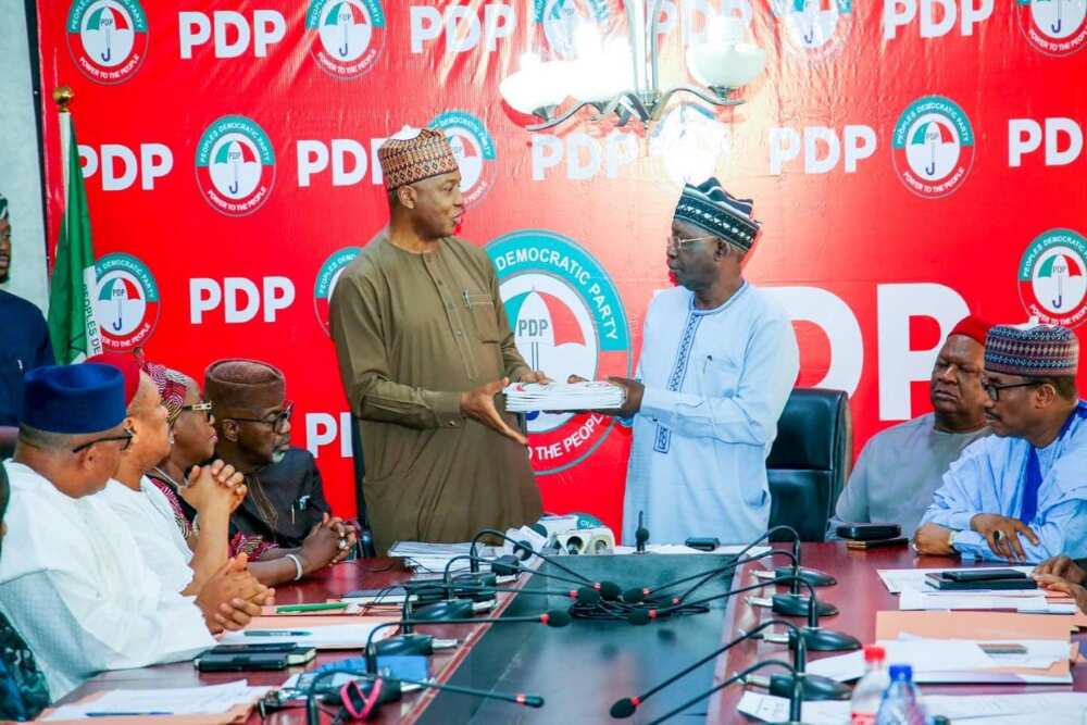 PDP, committee, Bukola Saraki, Iyiorchia Ayu, Primary election, party members