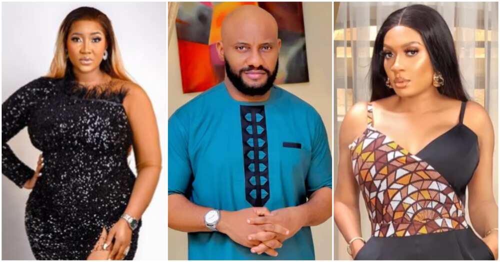 Nollywood's Yul Edochie and his two wives