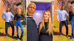 Man with Oyinbo Wife Remake Some Amazing Dance Moves, Video Goes Viral on TikTok