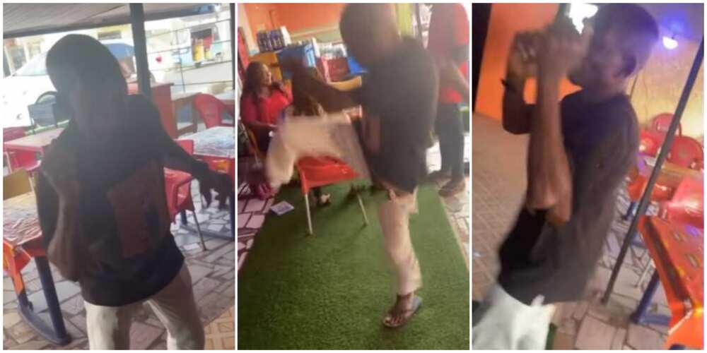 Nigerians react to video of 78-year-old man doing legwork in Asaba