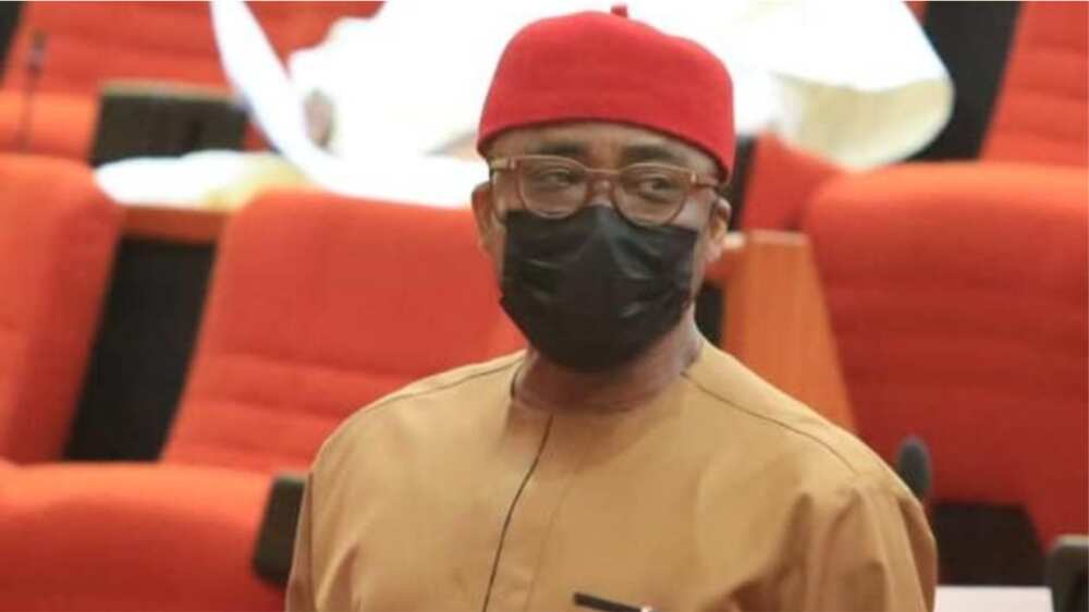 Senator Enyi Abaribe asks APC, PDP not to deny southeast 2023 presidential ticket. Senator Enyi Abaribe asks APC, PDP not to deny southeast 2023 presidential ticket.