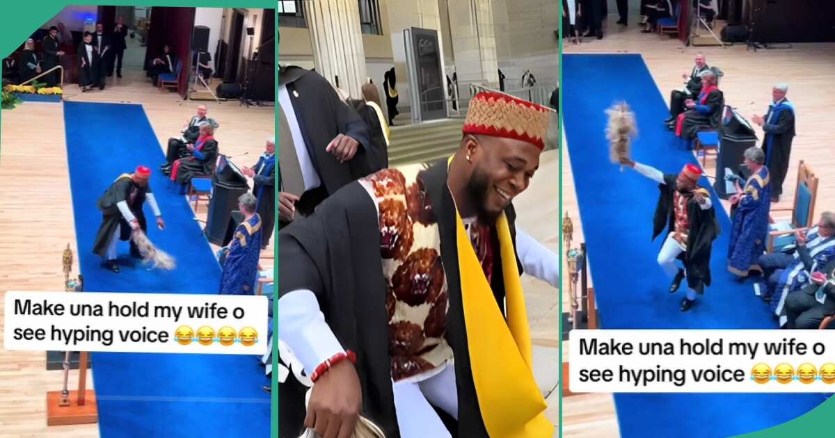 Video: This Nigerian man graduated from university abroad, see what happened