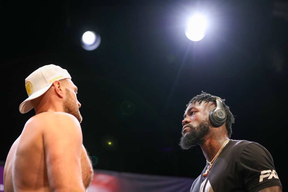 Tyson Fury and Wilder