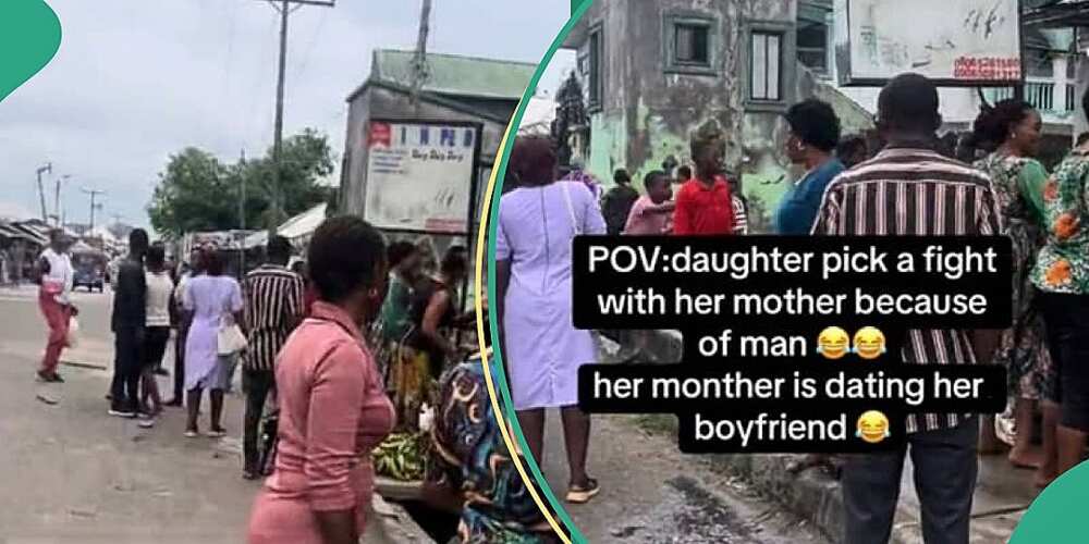 Lady finds out her mum is dating her boyfriend