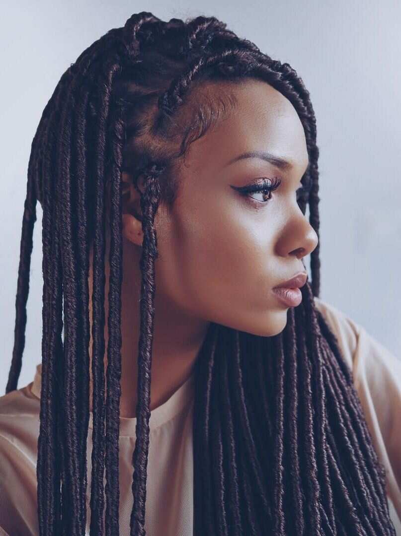 Female dreads hairstyles.
