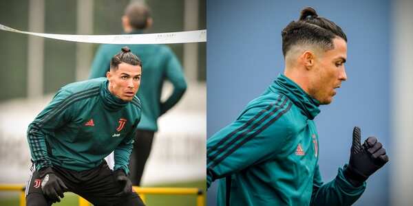 Cristiano Ronaldo Juventus Star Gets New Hairstyle After
