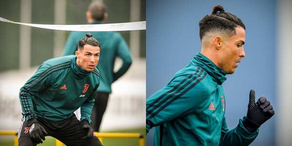 Cristiano Ronaldo: Juventus star gets new hairstyle after ...