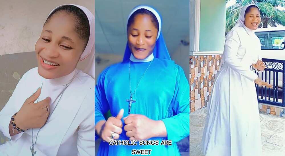 Photos of a reverend sister who is blessed with great voice.