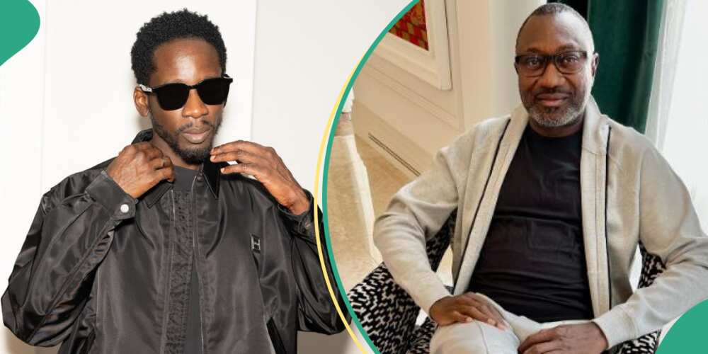 Mr Eazi says his father in law does not own a private jet.