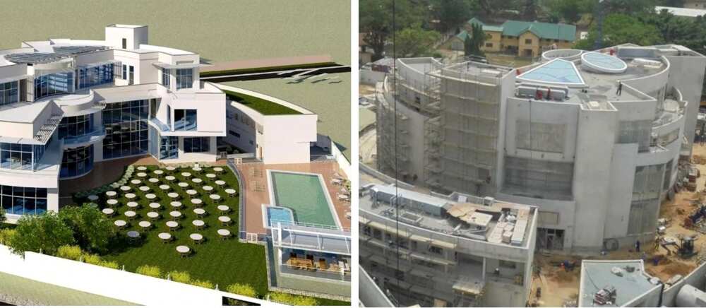 The Most Expensive House in Africa under construction