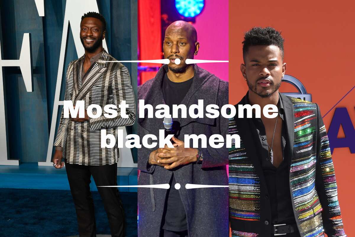 Top 20 most handsome black men the with pictures Legit.ng