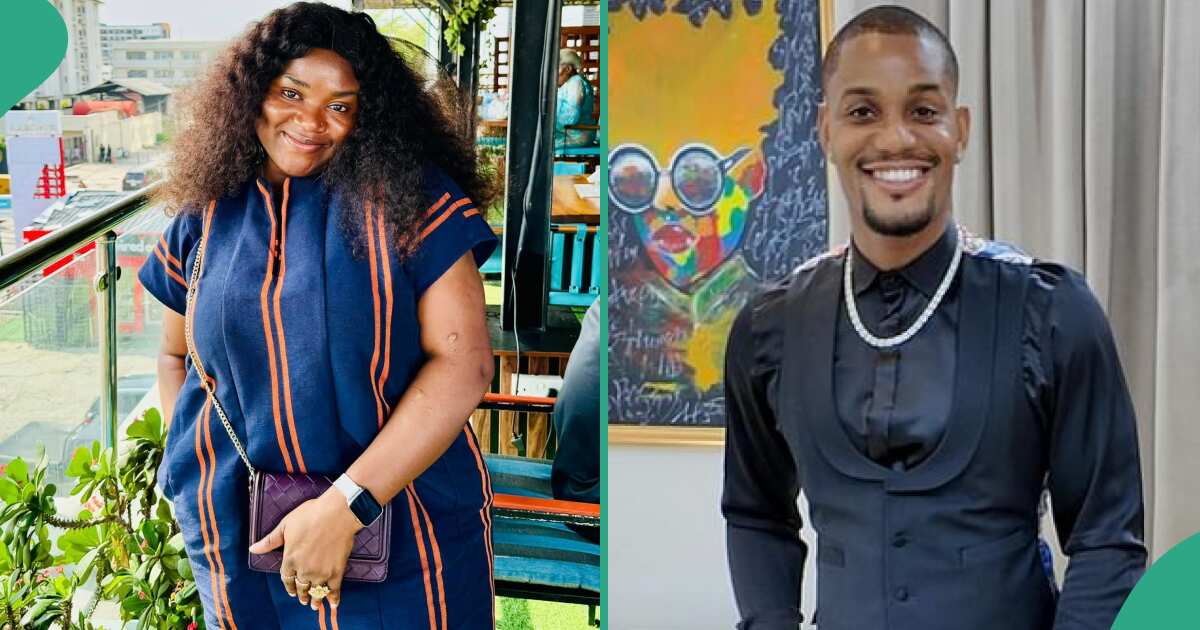 Nigerian lady shares her experience after seeing standing closely with Alexx Ekubo, says she's no longer crushing on him