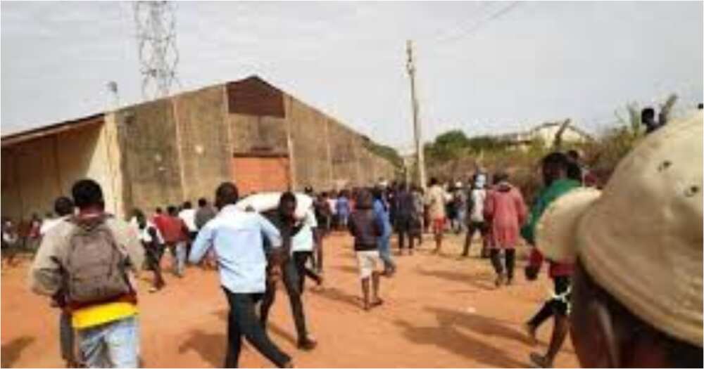 EndSARS: Irate youths defy 24-hour curfew vandalise radio station, loot property