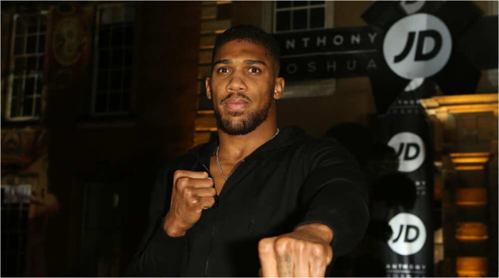 Anthony Joshua tells Deontay Wilder to fight him when he's man enough not to lie