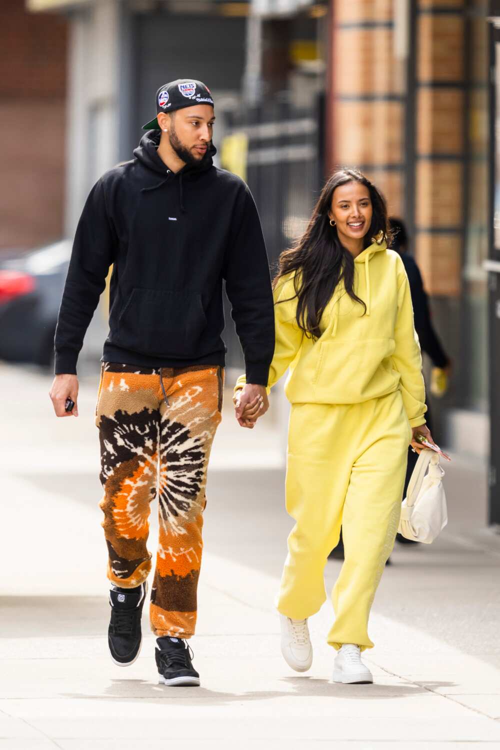 Maya Jama and Ben Simmons