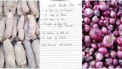 Nigerian family demands 10 bags of onion, N2.1m cash, 100 yams for bride price, many shout on social media