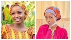 Sabbin hotunan jaruma Maryam Yahaya yayin da take kara murmurewa