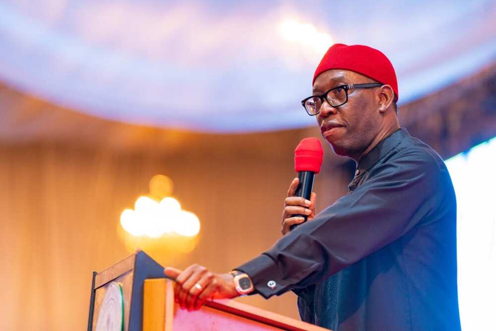 Gov Okowa salutes President Buhari at 77