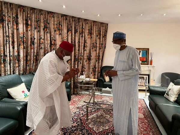 Kalu with President Buhari