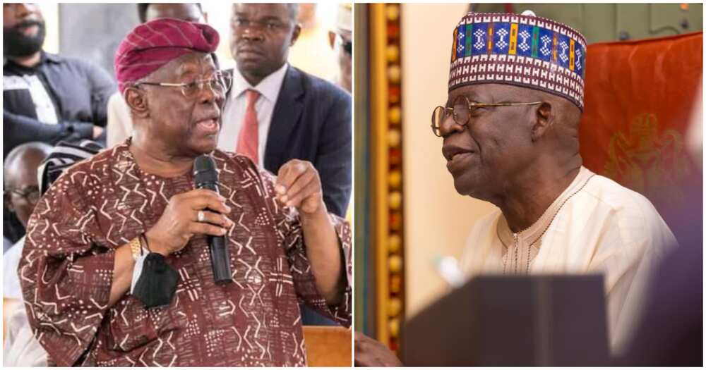 Tinubu and Bode George Tinubu and Bode George