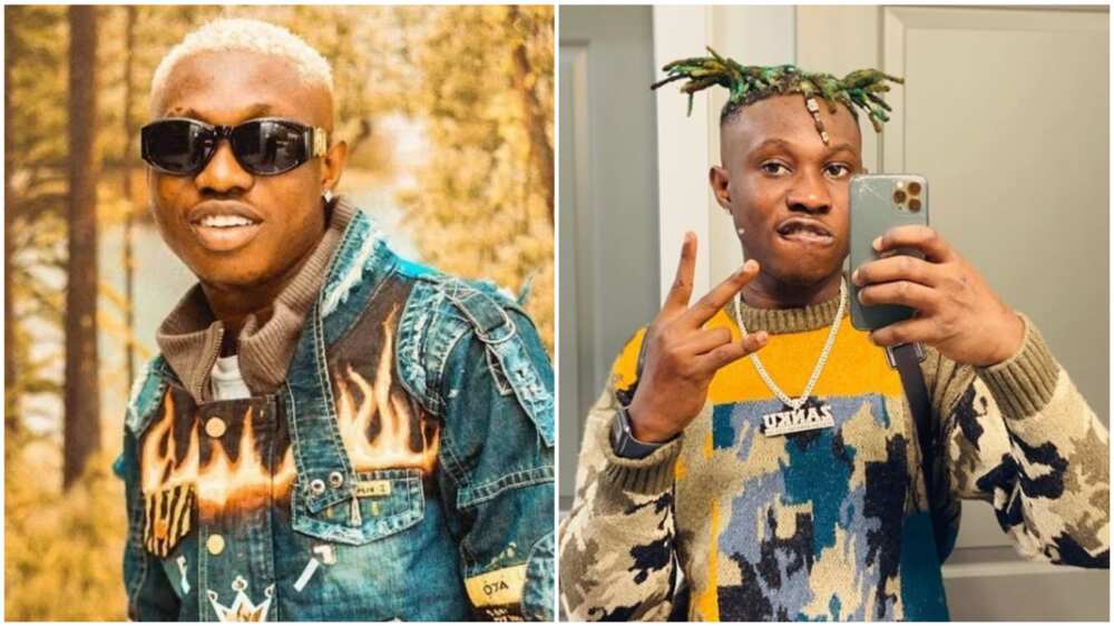Nigerians react as Zlatan Ibile shares photos of himself in NYSC uniform