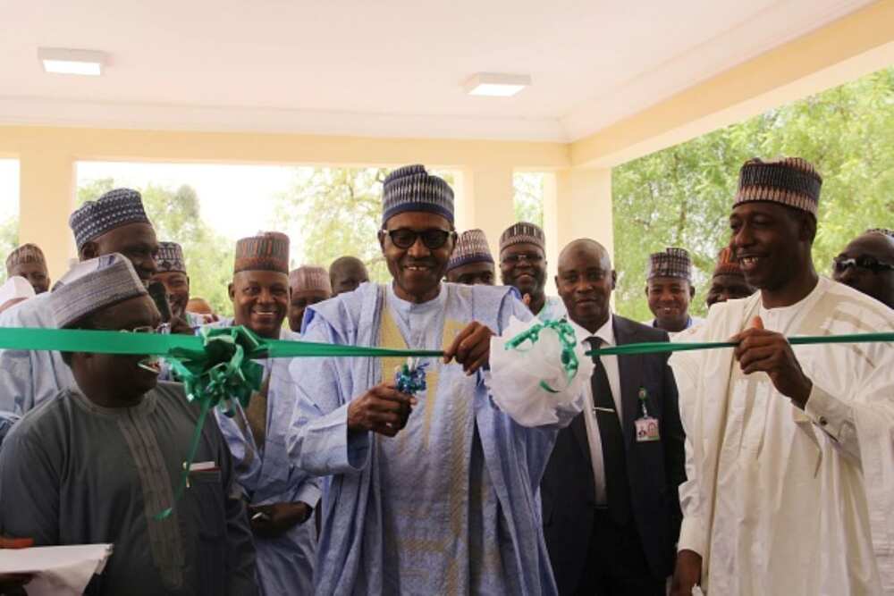 Buhari in Borno 2020