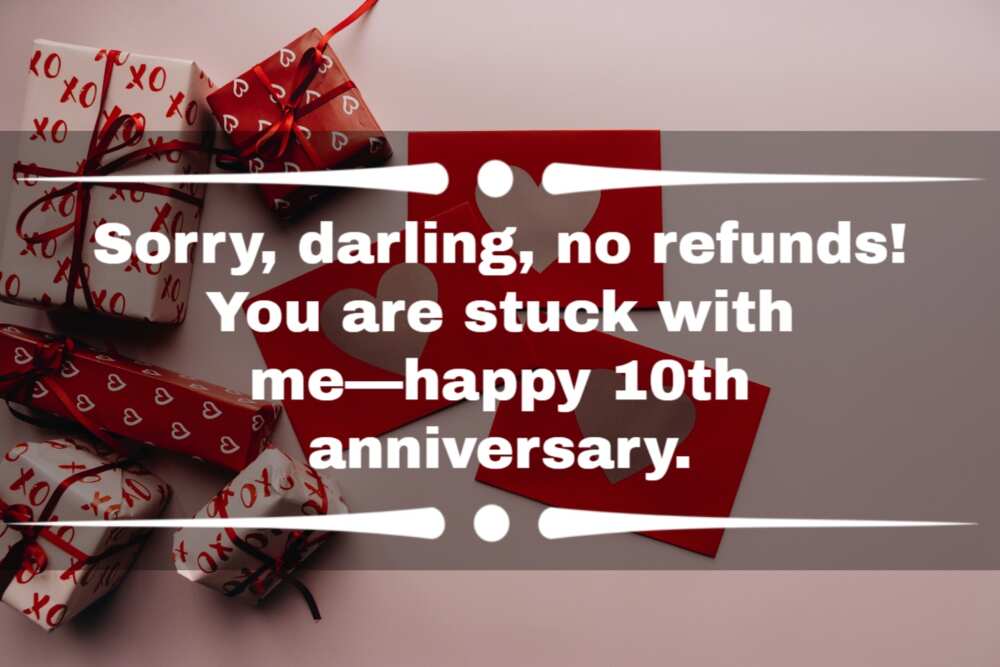10-year anniversary quotes to send to your beloved partner 