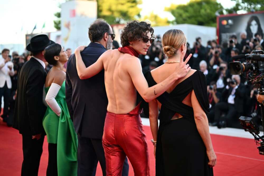 Timothee Chalamet has been an early adopter of the backless trend