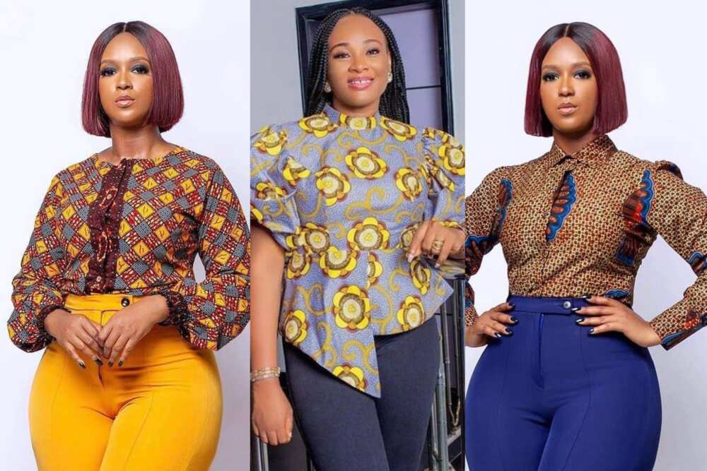 Best styles of Ankara tops to pair with skirts, jeans and leggings 