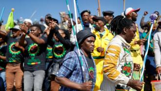 S.Africans rally to mark Marikana massacre 10th anniversary
