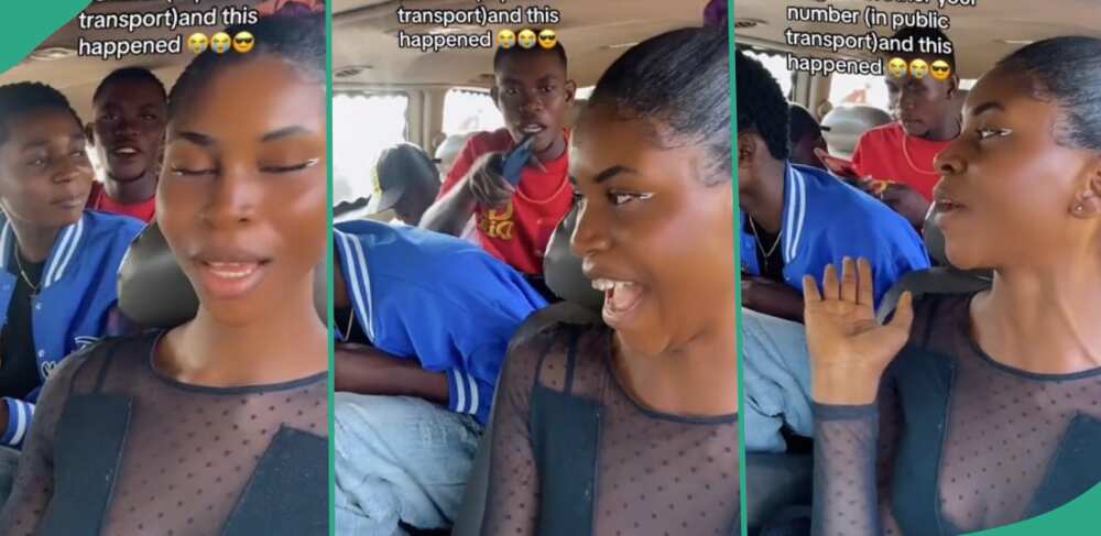 Man insults young lady in vehicle for refusing to give him her number