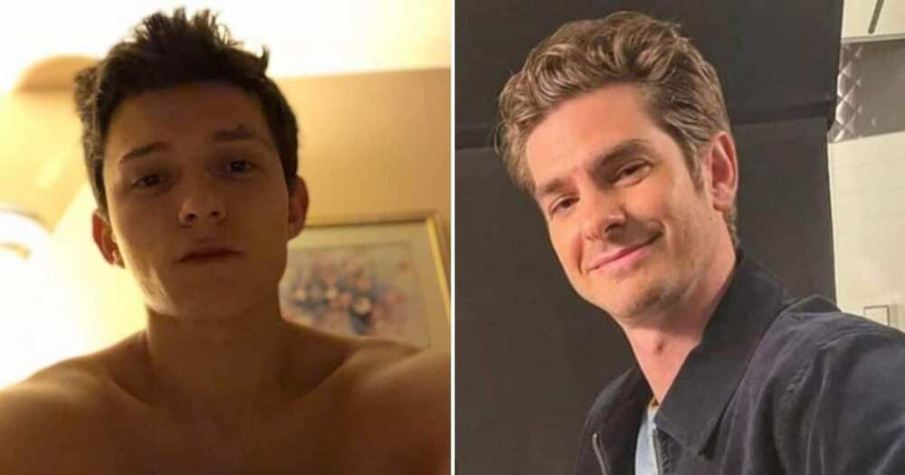 Tom Holland, Andrew Garfield, Tobey Maguire, recreate Spiderman, meme