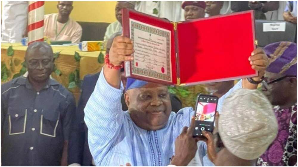 Ademola Adelele/APC/Davido/PDP/INEC/Osun 2022 Ademola Adelele/APC/Davido/PDP/INEC/Osun 2022
