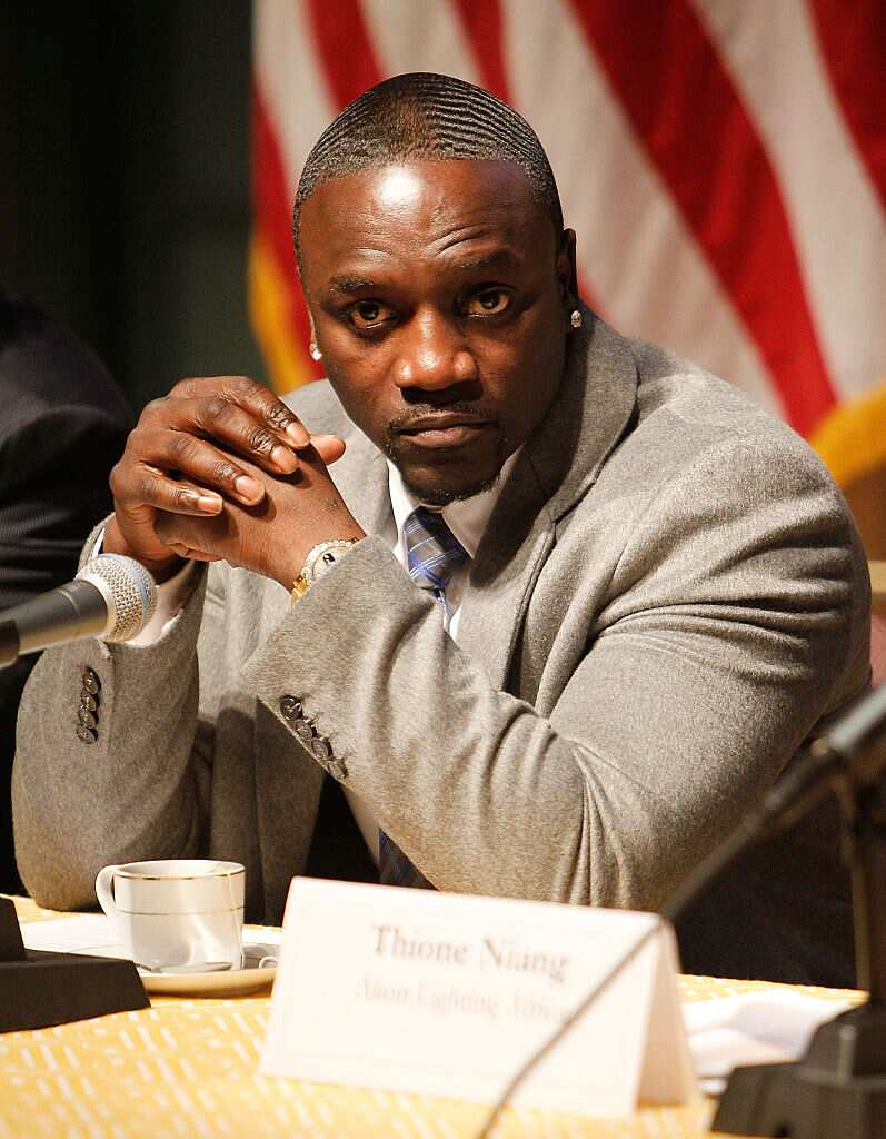 Le chanteur Akon et aussi homme d'affaires au Sénégal