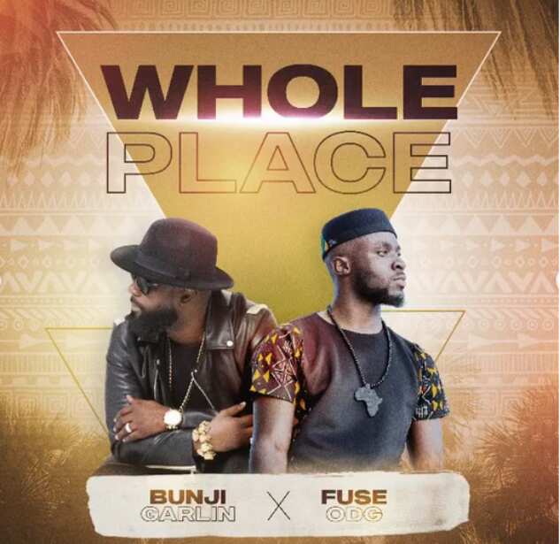 Check out the new fantastic song by Bunji Garlin x Fuse ODG - Whole Place