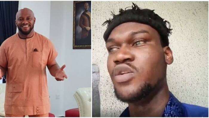 I'm giving him N100k: Yul Edochie shares video of blind fan who mimicked his voice, sounds just like him