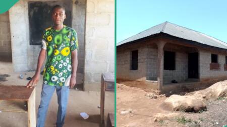 JAMB: Company offers scholarship to boy who schooled in uncompleted building and scored 323 in UTME