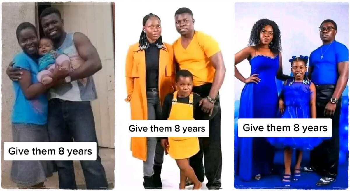Watch this video and see the transformation of a man and his family after 8 years