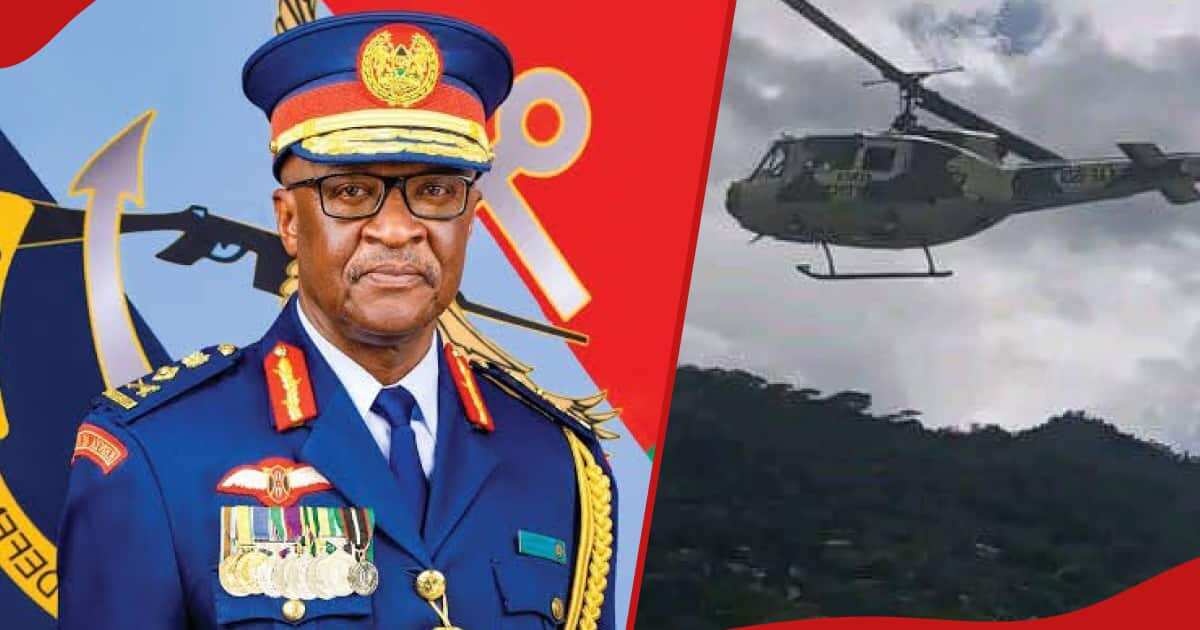 See the shocking incident that happened to Kenya Defence Chief Francis Ogolla (video)