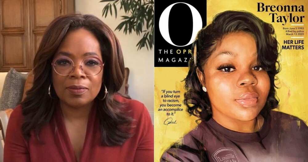 Breonna Taylor Graces Oprah Magazine Cover Alone, 1st Time in History