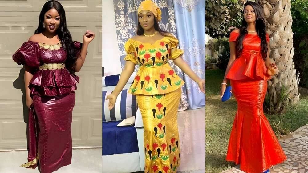 Peplum Guinea brocade styles Peplum Guinea brocade styles