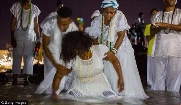 Woman, 34, SACRIFICED to God during stormy ceremony now feared dead (photos, video)