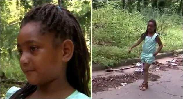 Man told his daughter not to dig through trash, but that's made her a local hero