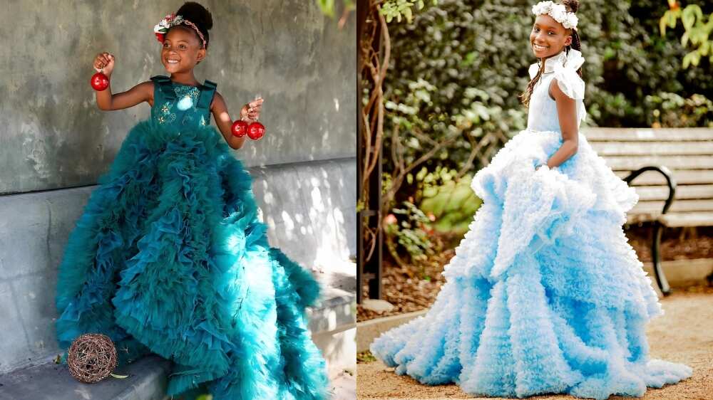 30+ beautiful flower girl dresses and little bride dresses in Nigeria 